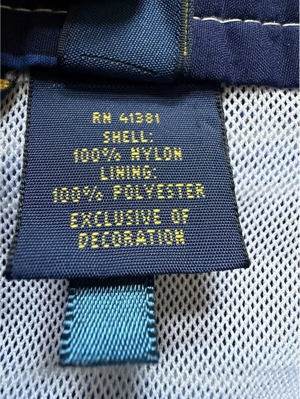Polo Ralph Lauren Swim Trunks SZ 32 Blue Stripe Board Shorts